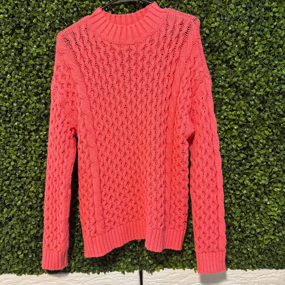 pink sweater